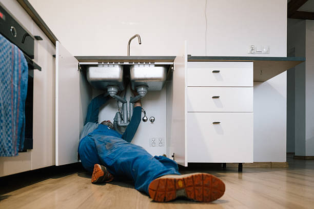 Professional Pipe Repair technician working in Palmyra, IN
